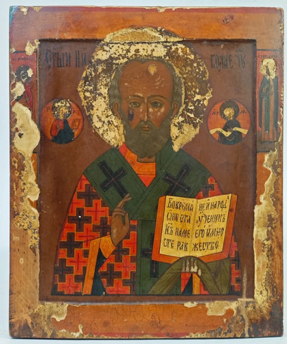 Antica icona russa xviii - antica, xix