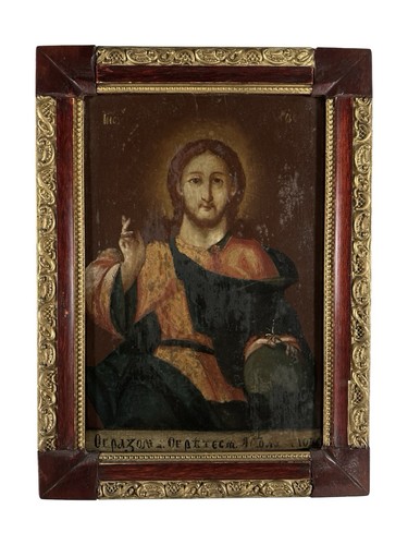Antico pantocratore cristo - antico,