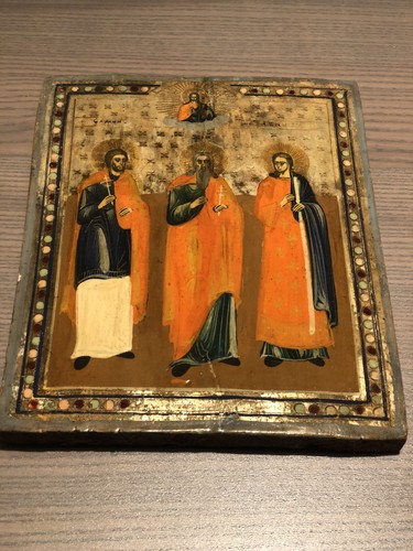 Antica icona ortodossa russa - , 3