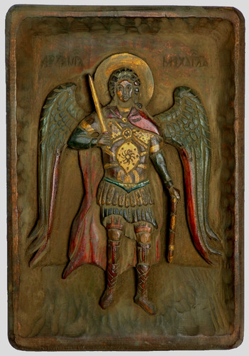 Antica icona russa 17c - , firmata