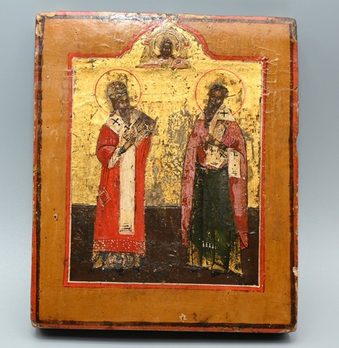 Antica icona russa secolo - antica,