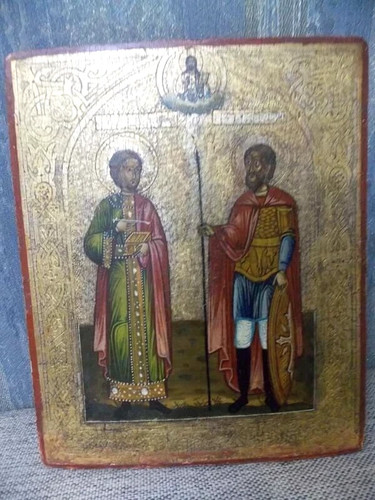 Antica icona russa san - antica,