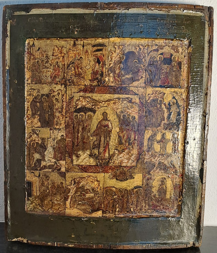 Antica icona secolo - antica,