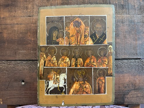 Antica icona russa gesù - lg,