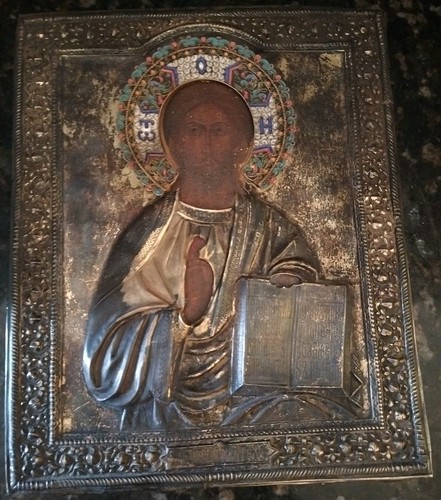 Antica icona russa imperiale