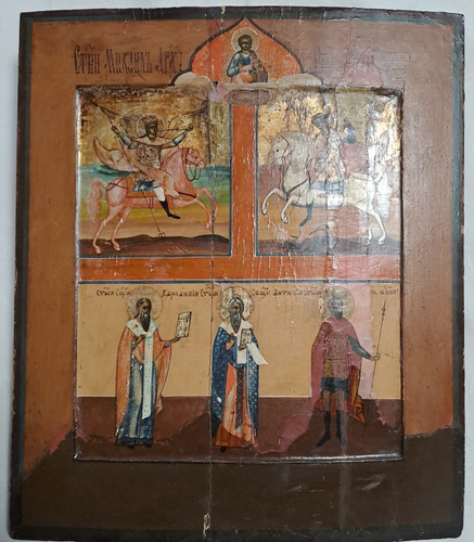 Antica icona greca - , xviii