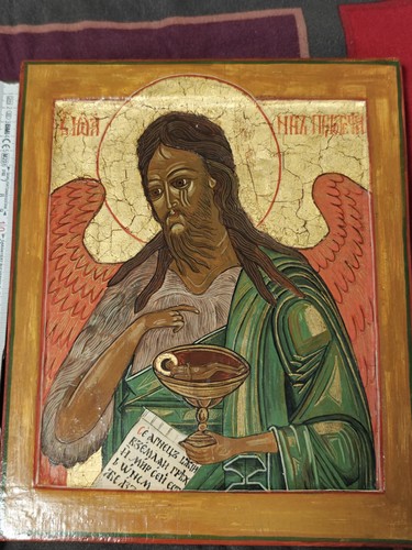Icona giovanni battista - s.,