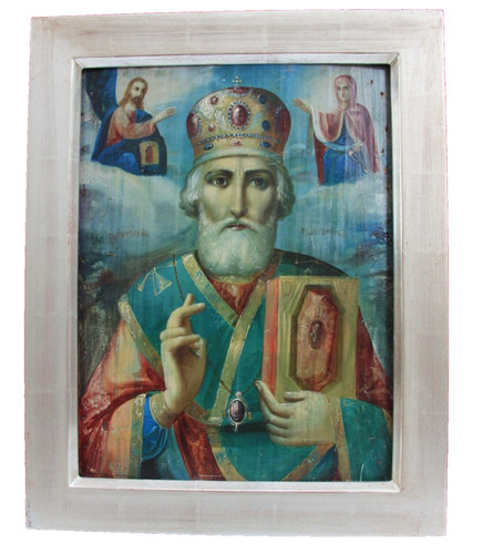 Antica icona ortodossa russa